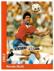 Sticker Marcelo Salas - World Cup France 98 n. 90 - Ds