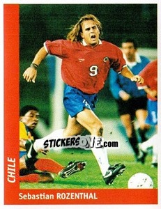 Sticker Sebastian Rozenthal - World Cup France 98 - Ds