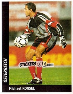 Sticker Michael Konsel - World Cup France 98 n. 93 - Ds