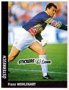 Sticker Franz Wohlfahrt - World Cup France 98 - Ds