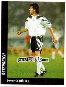 Sticker Peter Schottel - World Cup France 98 - Ds
