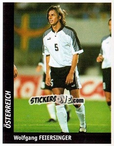 Cromo Wolfgang Feiersinger - World Cup France 98 - Ds