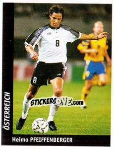 Sticker Heimo Pfeiffenberger - World Cup France 98 n. 101 - Ds