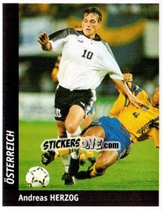 Sticker Andreas Herzog - World Cup France 98 - Ds