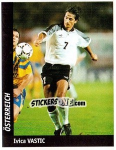 Sticker Ivica Vastic - World Cup France 98 - Ds