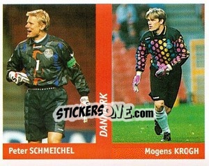 Cromo Peter Schmeichel / Mogens Krogh