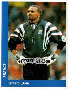Sticker Bernard Lama - World Cup France 98 n. 123 - Ds