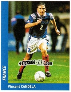 Sticker Vincent Candela - World Cup France 98 - Ds