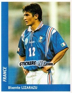 Sticker Bixente Lizarazu - World Cup France 98 n. 127 - Ds