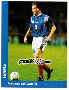 Sticker Stepane Guivarch - World Cup France 98 - Ds