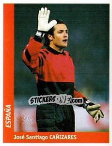 Sticker Jose Santiago Canizares - World Cup France 98 n. 152 - Ds
