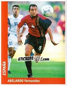 Sticker Abelardo Fernandez - World Cup France 98 - Ds