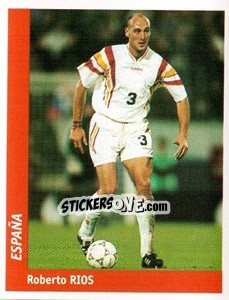 Figurina Roberto Rios - World Cup France 98 n. 158 - Ds