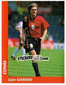 Sticker Julen Guerrero - World Cup France 98 n. 162 - Ds