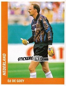 Sticker Ed De Goey - World Cup France 98 n. 195 - Ds