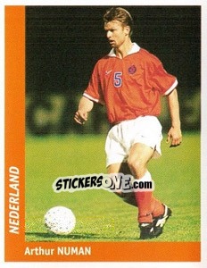 Cromo Arthur Numan - World Cup France 98 - Ds