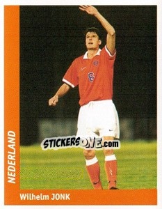 Cromo Wilhelm Jonk - World Cup France 98 - Ds