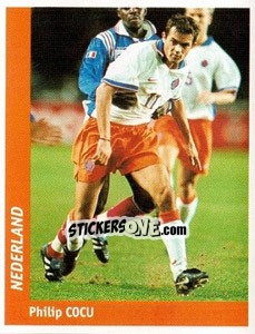Sticker Phillip Cocu - World Cup France 98 n. 205 - Ds