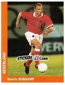 Sticker Dennis Bergkamp - World Cup France 98 n. 206 - Ds