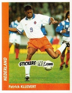 Sticker Patrick Kluivert - World Cup France 98 - Ds