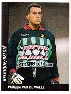 Cromo Philippe Van De Walle - World Cup France 98 - Ds