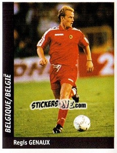Sticker Regis Genaux - World Cup France 98 n. 212 - Ds