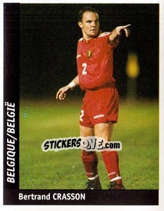 Cromo Bertrand Crasson - World Cup France 98 n. 213 - Ds