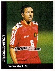 Cromo Lorenzo Staelens - World Cup France 98 - Ds