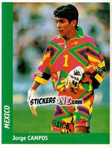 Figurina Jorge Campos - World Cup France 98 - Ds