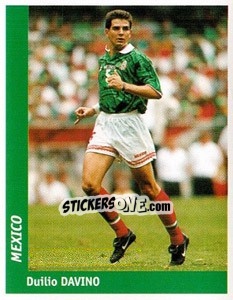 Cromo Duilio Davino - World Cup France 98 - Ds