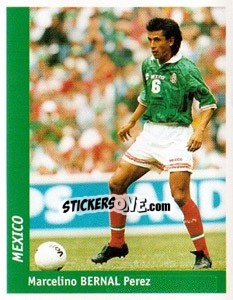 Cromo Marcelino Bernal Perez - World Cup France 98 - Ds