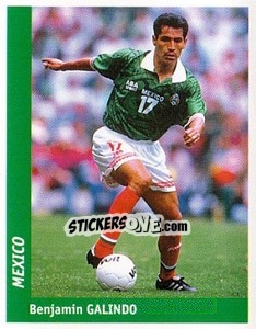 Sticker Benjamin Galindo - World Cup France 98 - Ds