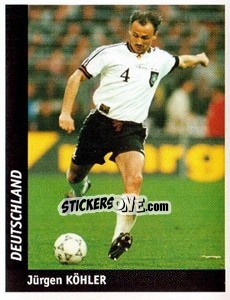 Cromo Jurgen Kohler - World Cup France 98 - Ds