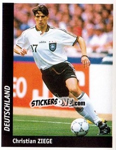 Sticker Christian Ziege - World Cup France 98 - Ds