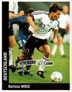 Sticker Dariusz Wosz - World Cup France 98 - Ds