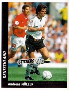 Sticker Andreas Moller - World Cup France 98 n. 250 - Ds