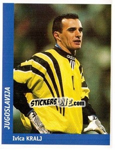 Sticker Ivica Kralj - World Cup France 98 - Ds