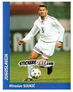 Sticker Miroslav Djukic - World Cup France 98 n. 257 - Ds
