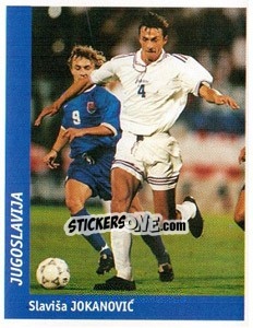 Sticker Slavisa Jokanovic - World Cup France 98 - Ds