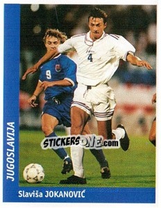 Sticker Slavisa Jokanovic - World Cup France 98 n. 261 - Ds