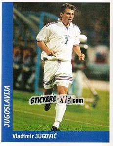 Sticker Vladimir Jugovic - World Cup France 98 - Ds