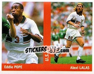 Sticker Eddie Pope / Alexi Lalas - World Cup France 98 n. 271 - Ds
