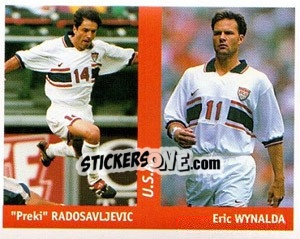 Sticker "Preki"Radosavljevic / Eric Wynalda
