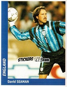 Sticker David Seaman - World Cup France 98 - Ds