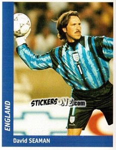 Sticker David Seaman - World Cup France 98 n. 283 - Ds