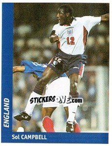 Sticker Sol Campbell - World Cup France 98 n. 286 - Ds