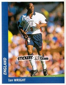 Cromo Ian Wright - World Cup France 98 - Ds