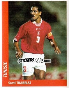 Sticker Sami Trabelsi - World Cup France 98 - Ds