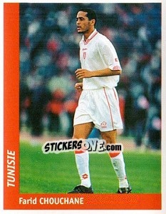 Cromo Farid Chouchane - World Cup France 98 - Ds