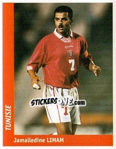 Sticker Jamalledine Limam - World Cup France 98 n. 309 - Ds